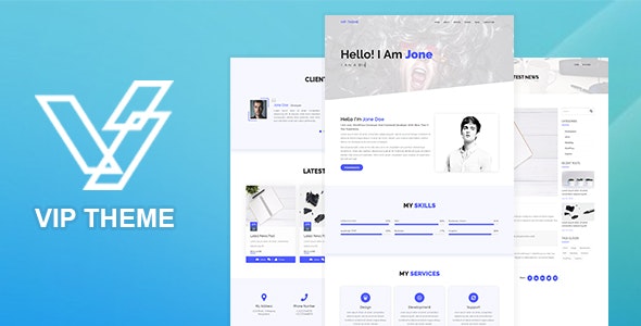 VIP-Creative Landing Page HTML5 Template